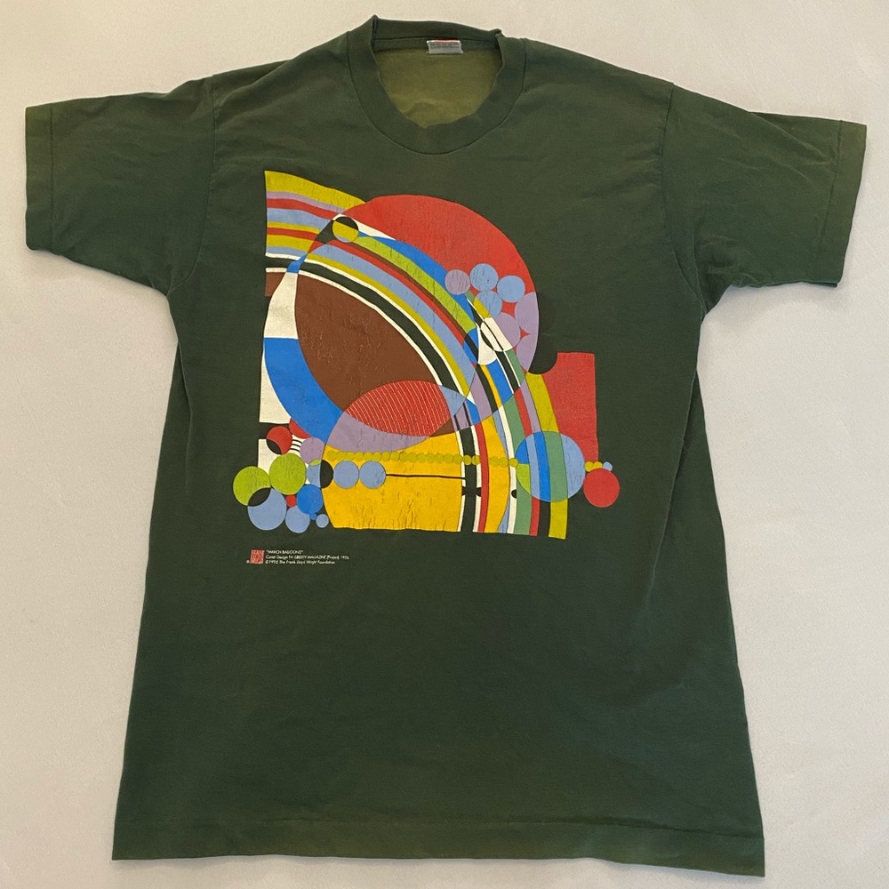Vintage FRANK LLOYD WRIGHT “March Balloons” Shirt - Picture 1 of 6